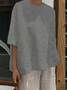 Lace Casual Loose Comfort Top