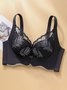 Lace Push Up Adjustable Wireless Bra