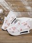 Floral Embroidery Breathable Platform Loafer Sheer Mesh Sneakers Hollow Out Tulle Comfortable Slip-On 