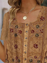 Square Neck Casual Ethnic Shirt