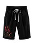 Women Floral Shorts Wide Leg Pants Casual Summer Shorts