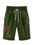 Women Floral Shorts Wide Leg Pants Casual Summer Shorts