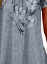 Womens Casual Crew Neck Shirt