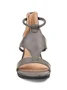 JFN  Women Casual Leather Comfy Wedge Sandals