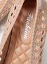Transparent Waterproof PVC Jelly Glue Hollow Breathable Flat Shoes