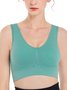 Breathable Comfort High Elasticity Seamless Tank Style Sports  Bra & Bralette