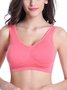 Breathable Comfort High Elasticity Seamless Tank Style Sports  Bra & Bralette
