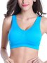 Breathable Comfort High Elasticity Seamless Tank Style Sports  Bra & Bralette