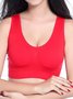 Breathable Comfort High Elasticity Seamless Tank Style Sports  Bra & Bralette