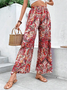 Loose Ethnic Casual Pants