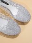 Casual Hollow Out Waterproof Flat Shallow Shoes