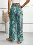 Elastic Band Casual Loose Ethnic Pants