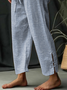 Loose Casual Striped Pants