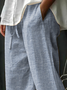 Loose Casual Striped Pants