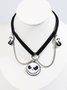 Halloween Skull Pumpkin Spooky Spider Gothic Necklace