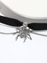 Halloween Skull Pumpkin Spooky Spider Gothic Necklace