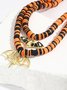 Halloween Skull Pumpkin Spooky Spider Gothic Necklace
