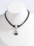 Halloween Skull Pumpkin Spooky Spider Gothic Necklace