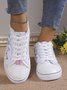 JFN Fashion Floral Ultralight Breathable Sports Canvas Shoes