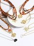 Halloween Skull Pumpkin Spooky Spider Gothic Necklace
