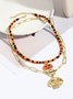 Halloween Skull Pumpkin Spooky Spider Gothic Necklace
