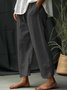 Loose Casual Striped Pants