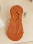 1pair Casual Breathable Hollow Out Plain Ankle Socks