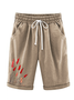 Women Floral Shorts Wide Leg Pants Casual Summer Shorts