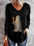 Spooky Halloween Graphic T-Shirt Creepy Goth Horror Tee