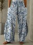 Casual Plants Loose Pants