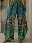 Casual Plants Loose Pants