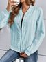 Others Plain Casual Jacket