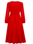 Plain Loose Elegant Dress With No