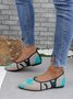 Casual Color Block Comfy Insole Shallow Shoes