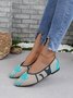 Casual Color Block Comfy Insole Shallow Shoes
