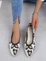 Casual Color Block Comfy Insole Shallow Shoes