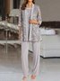 Loose Wrap Elegant Lace Matching Outfit