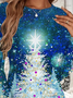 Snowflake Casual Dress
