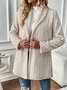 Casual Loose Hoodie Teddy Jacket