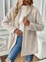 Casual Loose Hoodie Teddy Jacket