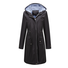 Hoodie Loose Plain Casual Trench Coat