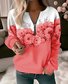 Floral Casual Sweatshirt