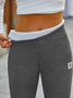 Casual Fleece Lined Leggings Leggings High Waist Athletic Leggings Tummy Control Stretch Workout Yoga Leggings