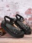 Plain Thick Bottom Summer Casual Sandal