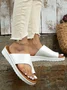 JFN  Women Comfy Platform Sandal Shoes