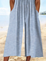 Women's H-Line Asymmetrical Daily Going Out Vacation Buckle Striped Summer Ankle Pants Jumpsuit