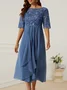 Women's Elegant Mother Of The Bride Dress Wedding Guest Dress