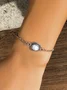 Vintage Pendant Adjustable Turquoise Bracelet