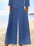 Women's Plain V Neck Short Sleeve Casual Off Shoulder Sleeve Summer Jumpsuit