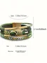 Bohemian Woven Leather Crystal Bracelet
